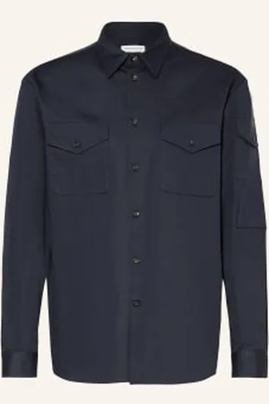 Alexander McQueen Koszula Comfort Fit blau