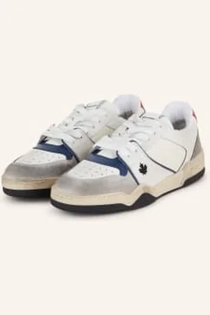 Dsquared2 Sneakersy Spiker weiss