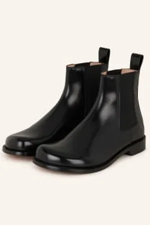 Loewe Botki Chelsea Campo schwarz