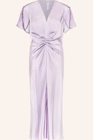 Victoria Beckham Sukienka Koktajlowa lila