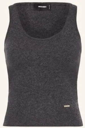 Dsquared2 Top Z Dzianiny grau