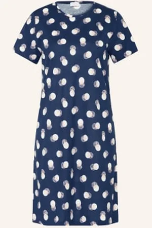 Mey Koszula Nocna Z Serii Scribbled Dots blau
