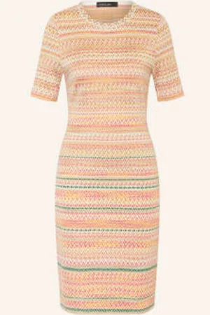 Marc Cain Sukienka Z Dzianiny beige