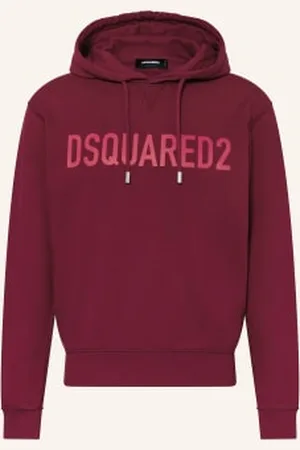 Dsquared2 Bluza Z Kapturem rot
