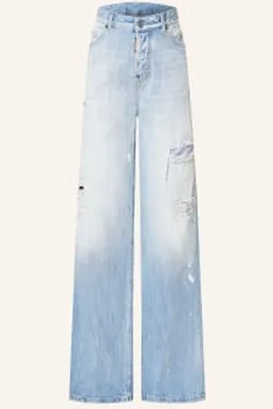 Dsquared2 Jeansy Boyfriend Traveller blau