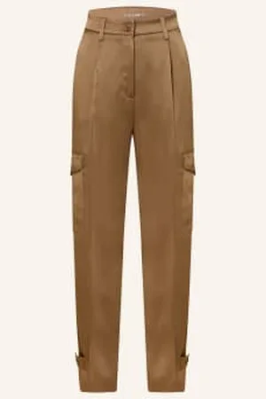 Cambio Bojówki Koko Z Satyny beige