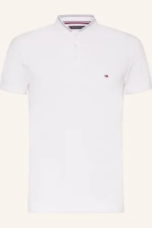 Tommy Hilfiger Koszulka Polo Z Piki Slim Fit weiss