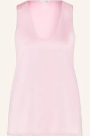 Patrizia Pepe Top Satynowy rosa