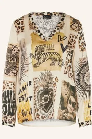 Grace Bluzka Z Satyny beige
