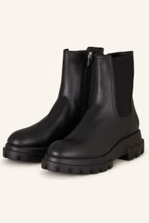 AGL ATTILIO GIUSTI LEOMBRUNI Botki Chelsea Chunky Beat schwarz