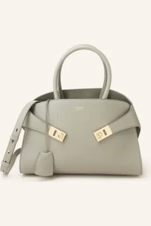 Salvatore Ferragamo Torebka Hug Small grau
