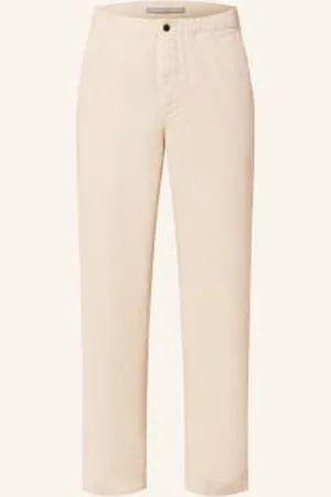 Norse projects Spodnie Ezra Relaxed Fit weiss