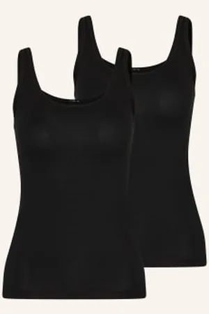 Calida Top Benefit Women, 2 Szt. schwarz
