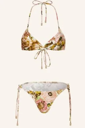 ZIMMERMANN Bikini Trójkątne Golden rosa