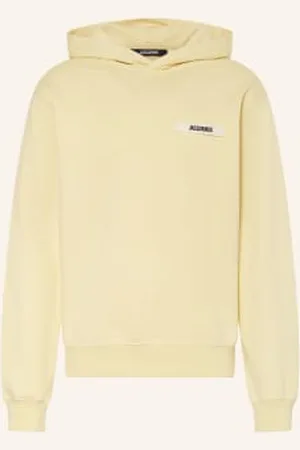 Jacquemus Bluza Z Kapturem Le Hoodie Gros Grain gelb