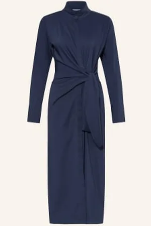 Mrs & HUGS Sukienka Koszulowa W Stylu Kopertowym blau