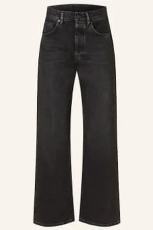 Acne Studios Jeansy Straight schwarz