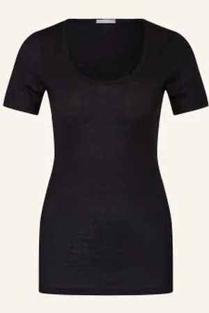 Hanro T-Shirt Ultralight schwarz