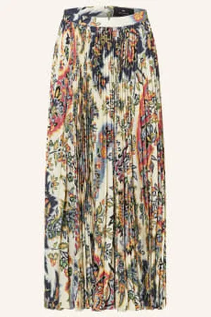 Etro Spódnica Plisowana beige