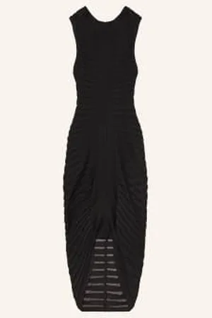 Alaïa Alaïa Sukienka Z Dzianiny schwarz