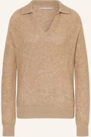 The Mercer Sweter Z Kaszmiru beige