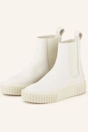 Copenhagen Shoes Botki Chelsea cph142 weiss