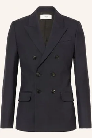 Ami Marynarka Regular Fit blau