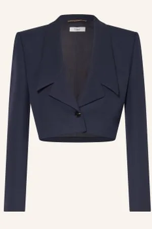 Chloé Krótki Blezer blau