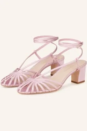 Loeffler Randall Czółenka Z Odkrytą Piętą Livvy pink