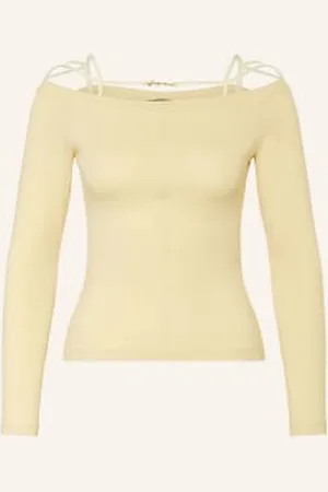 Jacquemus Koszulka Z Długim Rękawem Le T-Shirt Sierra gelb