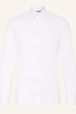 Drykorn Koszula Z Dżerseju Zed Tight Fit weiss
