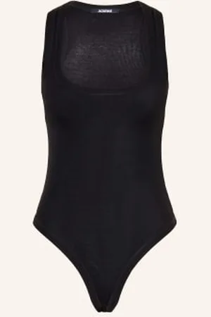 Jacquemus Body Le Body Gros Grain schwarz