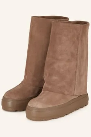 Casadei Botki Na Platformie Double Face braun