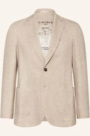 Circolo Marynarka Z Dżerseju Slim Fit beige