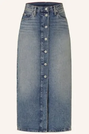 Tommy Hilfiger Spódnica Jeansowa blau