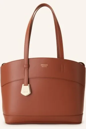 Salvatore Ferragamo Torba Shopper Charming Z Saszetką braun