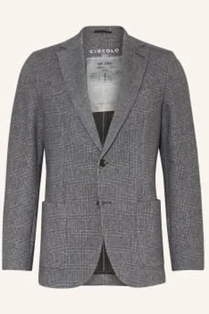Circolo Marynarka Z Dżerseju Slim Fit grau