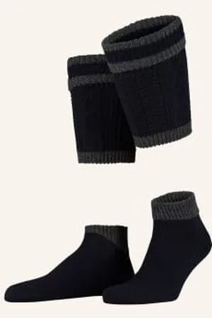 LUSANA Skarpety Loferl blau