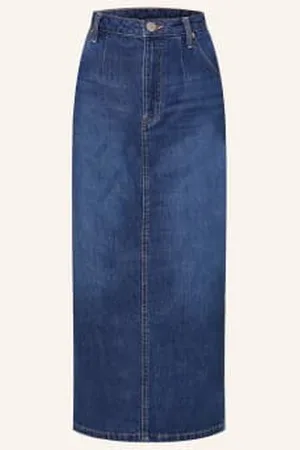 True Religion Spódnica Jeansowa blau