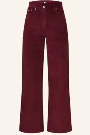 Tommy Hilfiger Spodnie Sztruksowe Claire rot