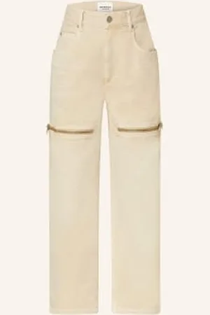 Marant Etoile Jeansy Salia weiss