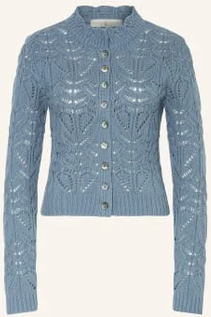 Johann & Johanna Sweter Rozpinany blau