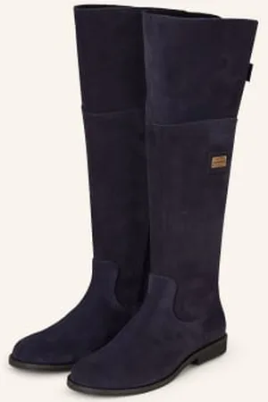 Dolce & Gabbana Kozaki Za Kolano Crosta blau