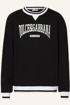 Dolce & Gabbana Bluza Nierozpinana schwarz