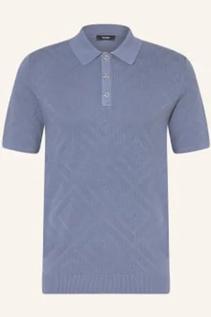 Reiss Koszulka Polo Z Dzianiny Lupton blau