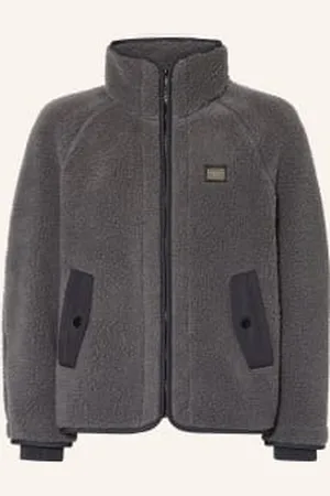 Dolce & Gabbana Overjacket Z Pluszu grau