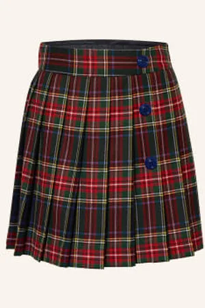 Dolce & Gabbana Plisowana Spódnica rot