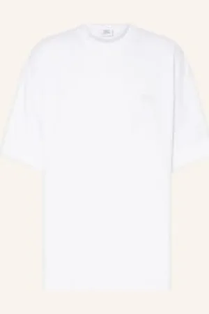Vetements Koszulka Oversize weiss
