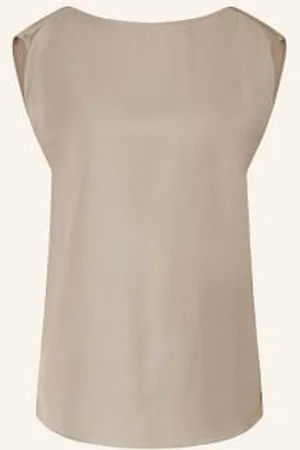 Calvin Klein Bluzka Bez Rękawów beige