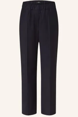 Max Mara Spodnie Flanelowe Hateley blau